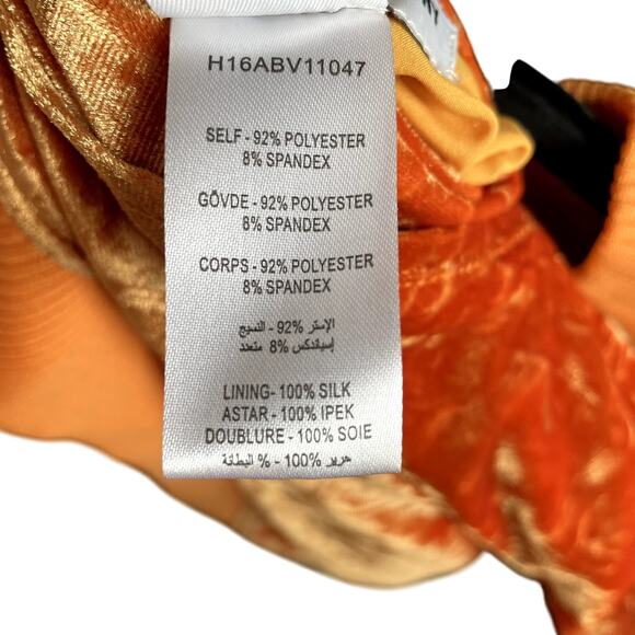 Opening Ceremony Reversible Silk Velvet Bomber Jacket S - Picture 8 of 8